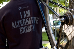 I AM ALTERNATIVE ENERGY (back of t-shirt)